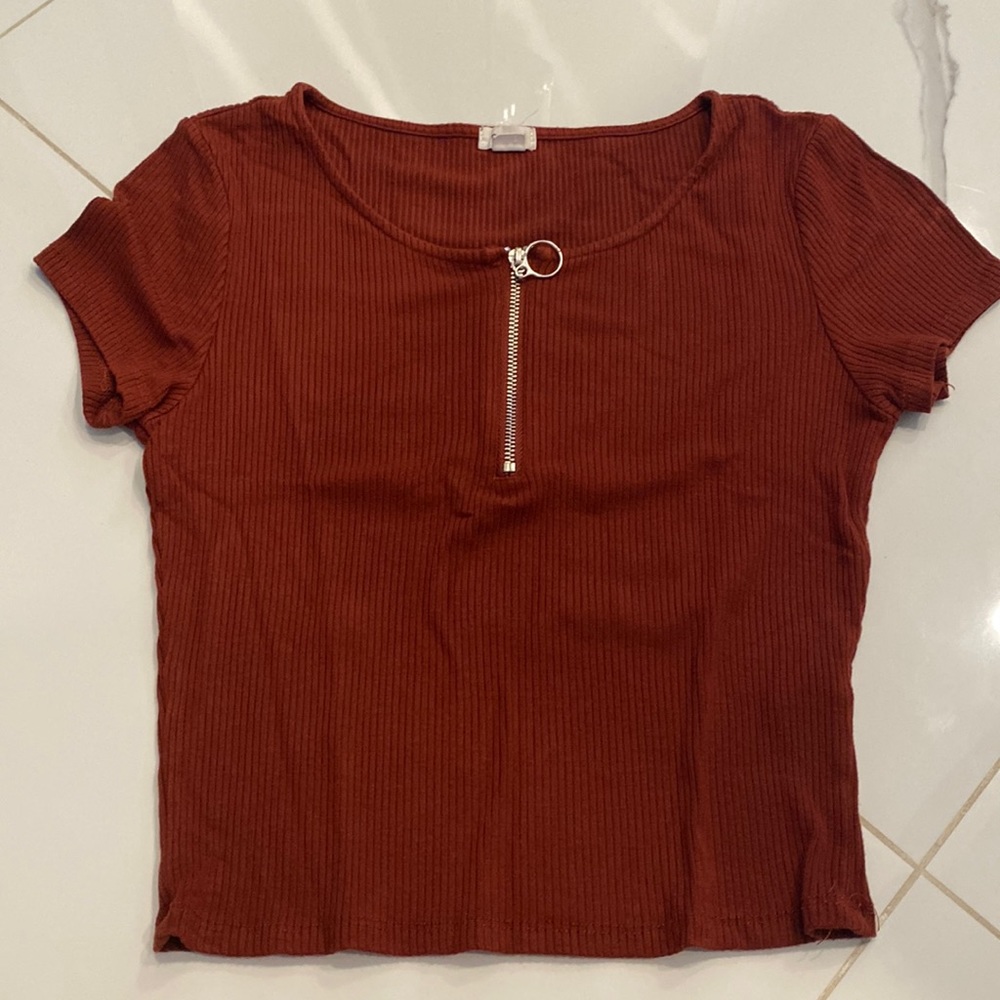 burgundy garage top